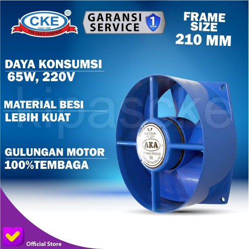 [EZM.0101475] Axial Fan Kipas Mesin Las 8 Inch 220V Cooling Fan Pendingin Travo Las