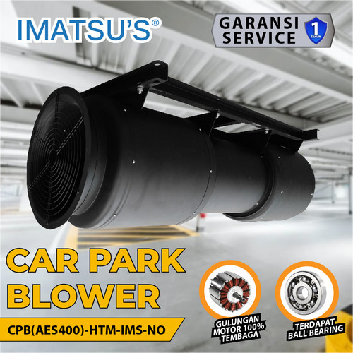 [EZM.0100024] Car Park Blower 16 Inch Axial Jet Fan Basement Parking Ventilation 16" Inch 380V 3 Phase 1.5KW
