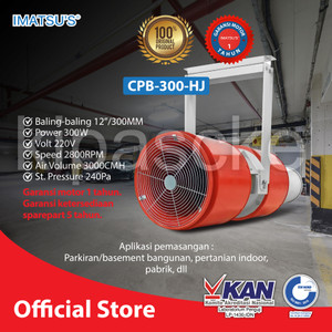 [EZM.0101834] Car Park Blower CPB-300-HJ