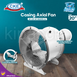 [EZM.0100155] Casing Axial Fan 20 Inch Galvanis / Body Kipas Aksial 20"