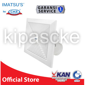[EZM.0101406] Ceiling Fan Exhaust Fan CKE 10" Inch Exhaust Plafon Ceiling Duct