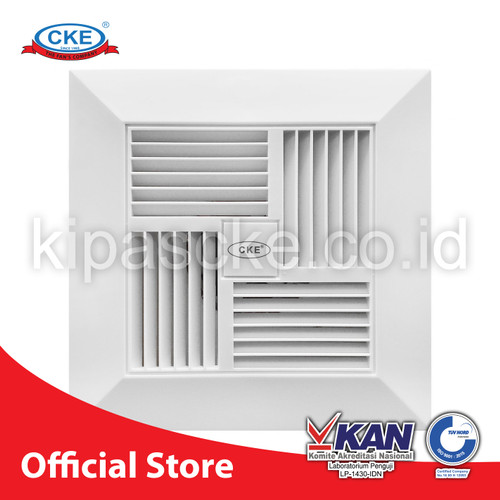 [EZM.0102030] CKE Ceiling Duct CD-12B 10 Inch Exhaust Plafon Exhaust Toilet