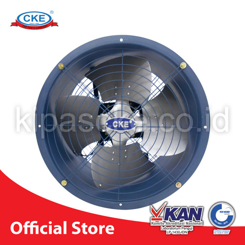 [EZM.0100859] CKE Drum Fan DFL-20 380v 20 Inch Industri Blower Tabung Eksos Gedung