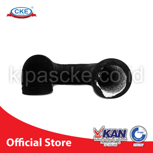[EZM.0101225] CKE Flexible Duct FD-PET-0.163-HH 12 Inch 10 Meter Duct Hose Selang