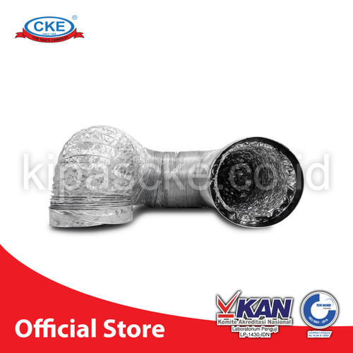 [EZM.0101996] CKE Flexible Duct FD-PET-0.173-HH 8 Inch 10 Meter Duct Hose Selang