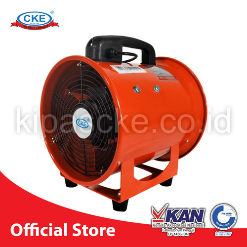 [EZM.0101869] CKE Portable Ventilator PV-CTF10/1-XY 10" Blower Eksos Tambang