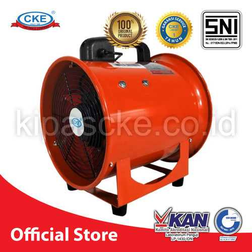 [EZM.0101864] CKE Portable Ventilator PV-CTF12/1-XY 12" Blower Eksos Tambang