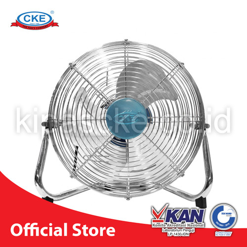 [EZM.0102026] CKE Powerfull Fan PF-12AO 12 Inch Floor Fan Kipas Angin Tornado