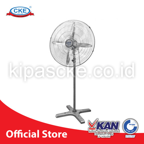 [EZM.0101694] CKE Stand Fan SF-NS65/4BL-TH 26 Inch Kipas Angin Berdiri Industri