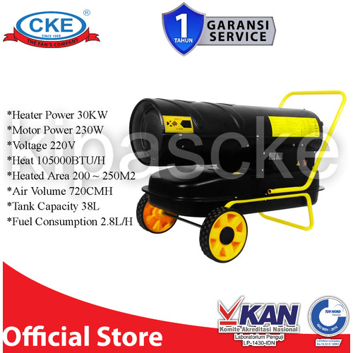 [EZM.0100970] Diesel Heater Pemanas Kandang Ayam 30kw