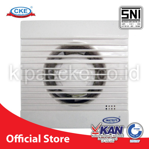 [EZM.0101820] Exhaust Fan Imatsu EF-APC12F-LED-ST 5 Inch Rumah Toilet Dapur Eksos