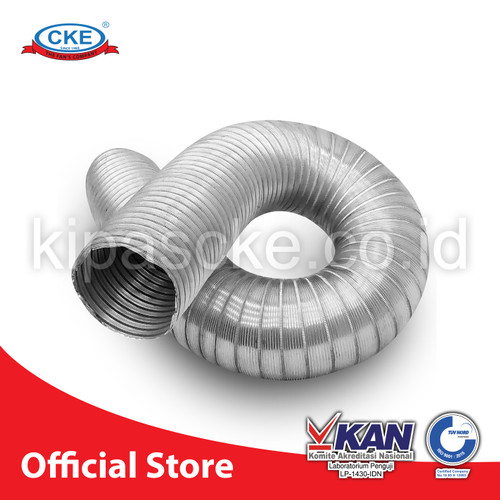 [EZM.0101753] FLEXIBLE DUCT CKE FD-AL-3/3/12C-GM 3" 3 METER DUCT HOSE