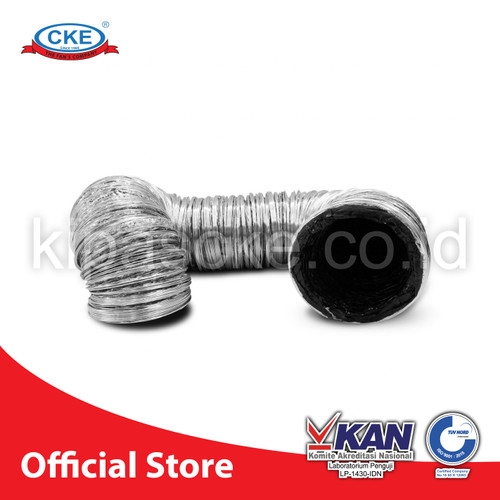 [EZM.0101999] Flexible Duct CKE FD-FIRE 4 Inch 10 Meter Duct Hose Selang Ducting
