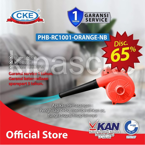 [EZM.0101492] Hand Blower Tangan CKE Grooming Pengering Bulu Anjing Kucing ORANGE