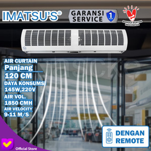 [EZM.0102019] Imatsu Air Curtain AC-FM-125-12-CY 1.2 Meter Air Door Tirai Udara