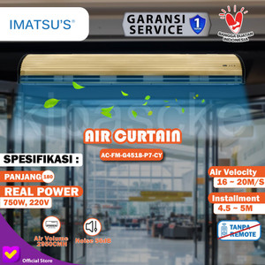 [EZM.0102048] Imatsu Air Curtain AC-FM-G4518-P7-CY 1.8 Meter Air Door Tirai Udara