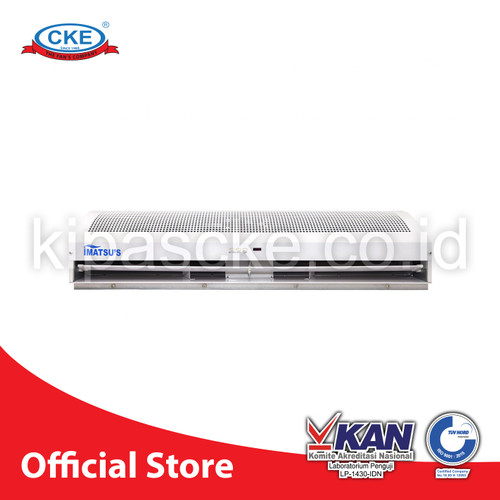 [EZM.0102082] Imatsu Air Curtain Blower FM-1215A Putih AC Angin Toko Gedung Kantor