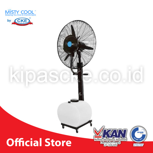 [EZM.0101001] Kipas Angin Embun Air 26 Inches - 60 L / Misty Fan Kipas Semprot Air