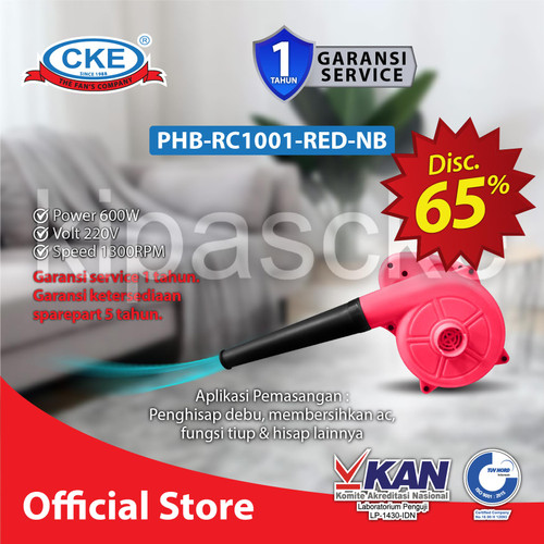 [EZM.0101686] Penghisap Debu CKE Red Blower Tiup Pengering Bulu Hewan Karpet