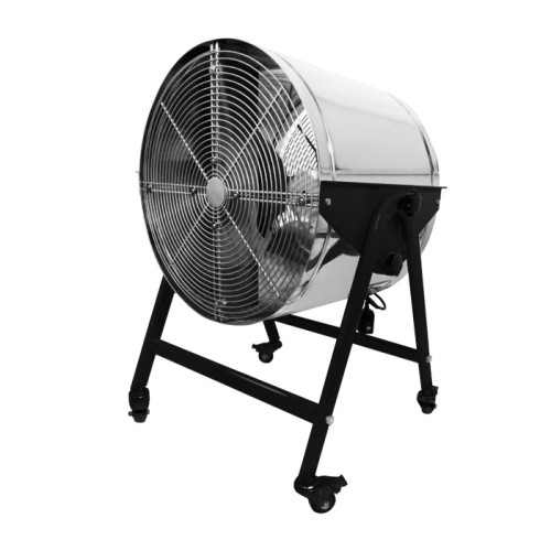 [EZM.0101807] Portable Ventilator CKE 20 Inch 220V Stainless Steel Eksos Tambang