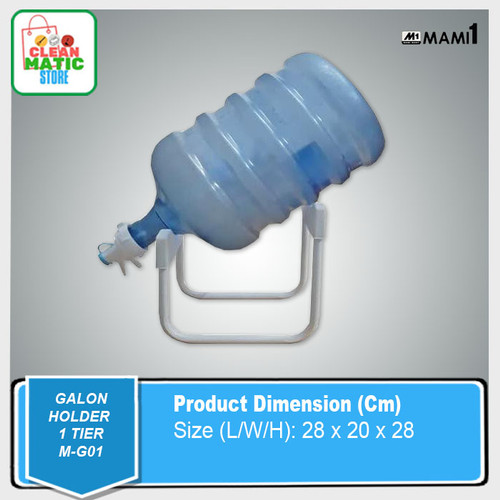 [EZM.0200329] GALLON HOLDER 1 TIERS