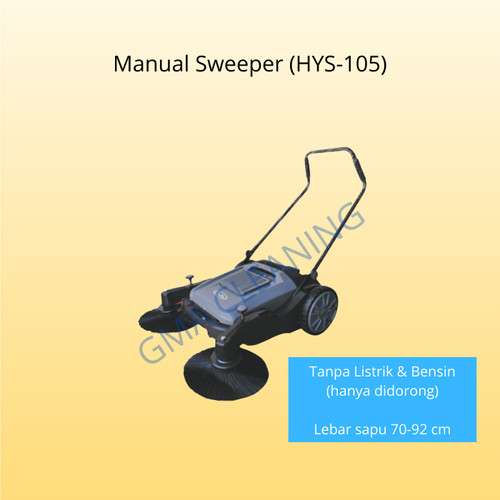 [EZM.0300103] Hand Push Sweeper / Mesin Sapu Dorong