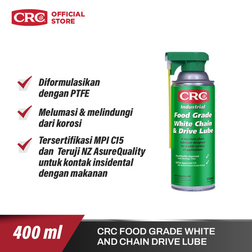 [EZM.0400152] CRC Food Grade white Chain & Dry lube - 3100