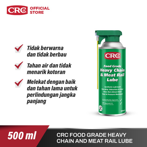 [EZM.0400153] CRC Food Grade Heavy Chain and Meat Rail Lube 400mL - 1752351