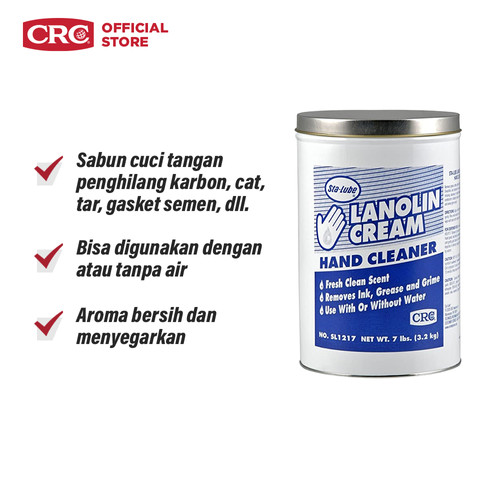 [EZM.0400176] CRC Lanolin Cream Hand Cleaner - SL1217