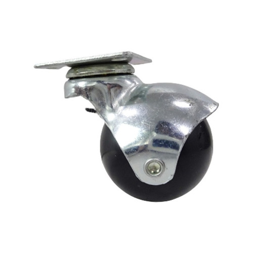 [EZM.1000026] TORA Roda Caster 2 Inch Hidup Bulat Plat TG / Skrup Per PCS