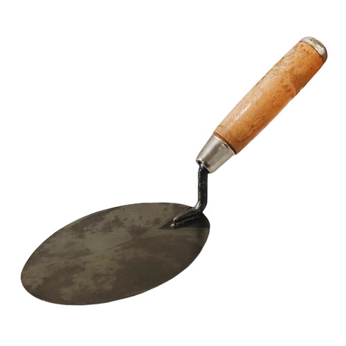 [EZM.1000124] CLEARANCE SALE TORA Sendok Semen Oval 6 Inch Gagang Kayu