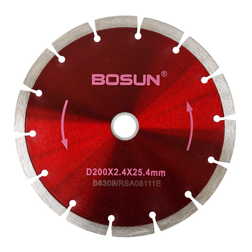 [EZM.1000135] BOSUN Diamond Cutting Blade 200 MM Dry Tipe B6309 / RSA08111E - Mata Potong Batu