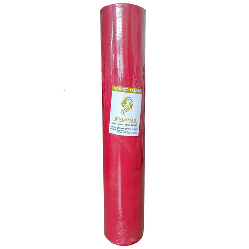 [EZM.1000141] SINGAMAS Karpet Talang Merah/Hitam 110 CM x 45 Meter