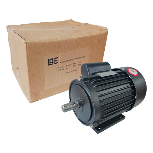 [EZM.1000144] LOIE Dinamo Electric Motor 1HP 4 Pole 1 Phase Tembaga