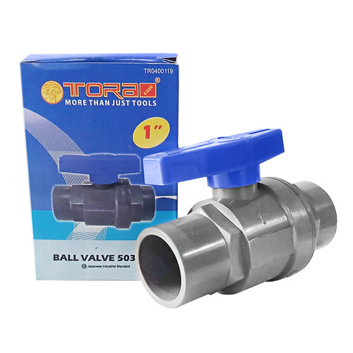 [EZM.1000161] TORA Ball Valve 503 PVC 1 Inch