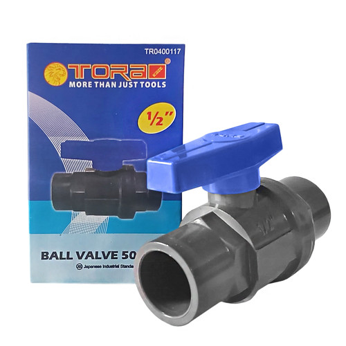 [EZM.1000163] TORA Ball Valve 503 PVC 1/2 Inch