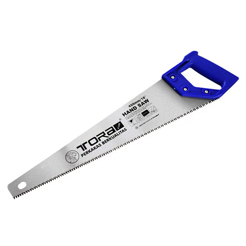 [EZM.1000169] TORA Gergaji Potong 3 Mata 18 Inch - Hand Saw Triple Ground Teeth