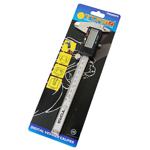 [EZM.1000205] TORA Sigmat Digital 6 Inch Blister - Digital Vernier Caliper 150 MM
