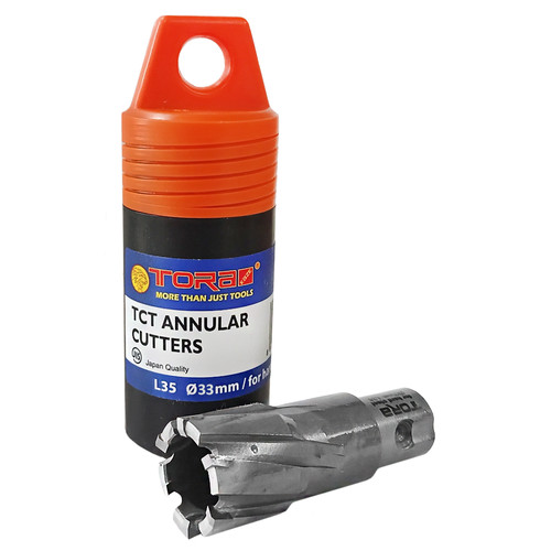 [EZM.1000239] TORA Mata Bor Magnet 33 x 35 MM - TCT Annular Cutter
