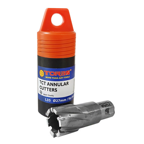 [EZM.1000243] TORA Mata Bor Magnet 27 x 35 MM - TCT Annular Cutter