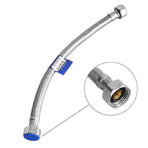 [EZM.1000271] TORA Selang Flexible Anyam 1/2" 60 CM - Flexible Hose 304SS + EPDM