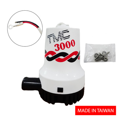 [EZM.1000888] TMC Mesin Penyedot Air 3000 GPH - Bilge Pump DC - TAIWAN