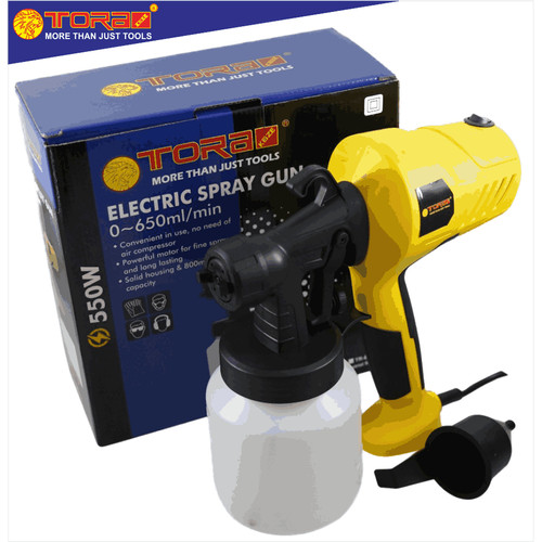 [EZM.1001518] TORA Electric Spray Gun Listrik Kuning 2.5 mm - Electric Spray Gun 20V