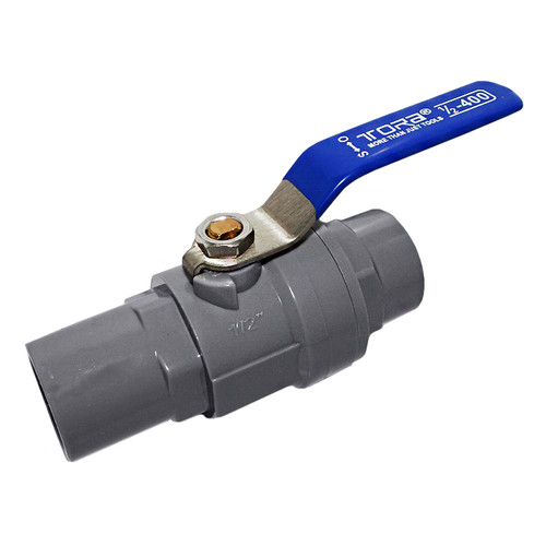 [EZM.1001719] TORA Ball Valve Pvc Gagang Stainless 1/2 Inch