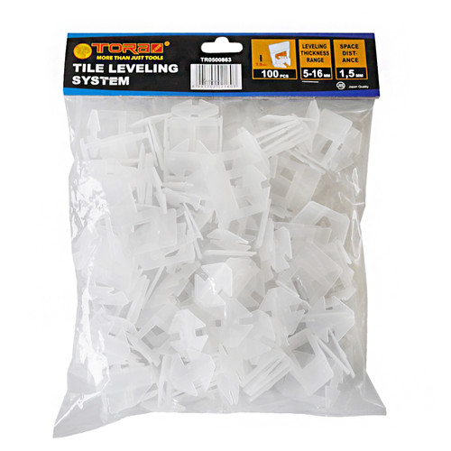 [EZM.1001761] TORA Alat Perata Keramik Clips Tile Leveling System 1.5 Mm Low Cost