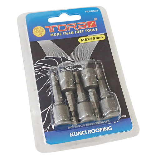 [EZM.1002101] TORA Mata Sok Roofing 8 x 45mm Set 5 Pcs