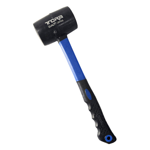 [EZM.1002426] TORA Palu Karet Gagang Fiber 12 OZ - Hammer Rubber