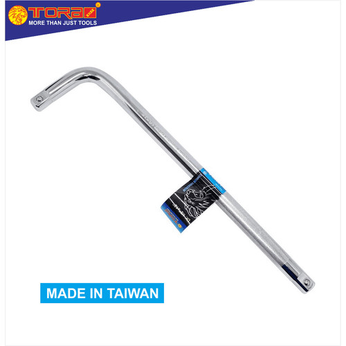 [EZM.1002471] TORA Gagang Sok L - Wrench New Offset L Handle 3/8 & 1/2 Inch - TAIWAN
