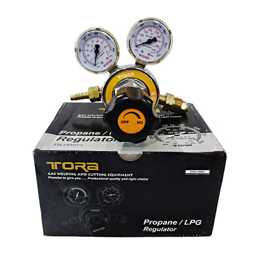 [EZM.1002475] TORA Regulator Propane LPG Full Brass Body Harris Type