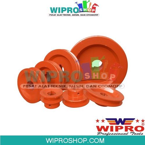 [EZM.1100006] WIPRO Pully Alluminium H.Duty PA2-20519 2.5" x A2 x 19mm